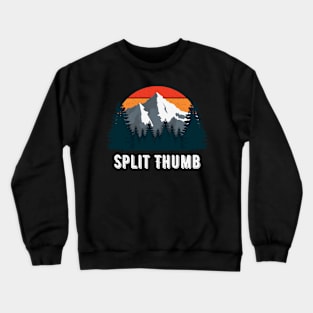 Split Thumb Crewneck Sweatshirt